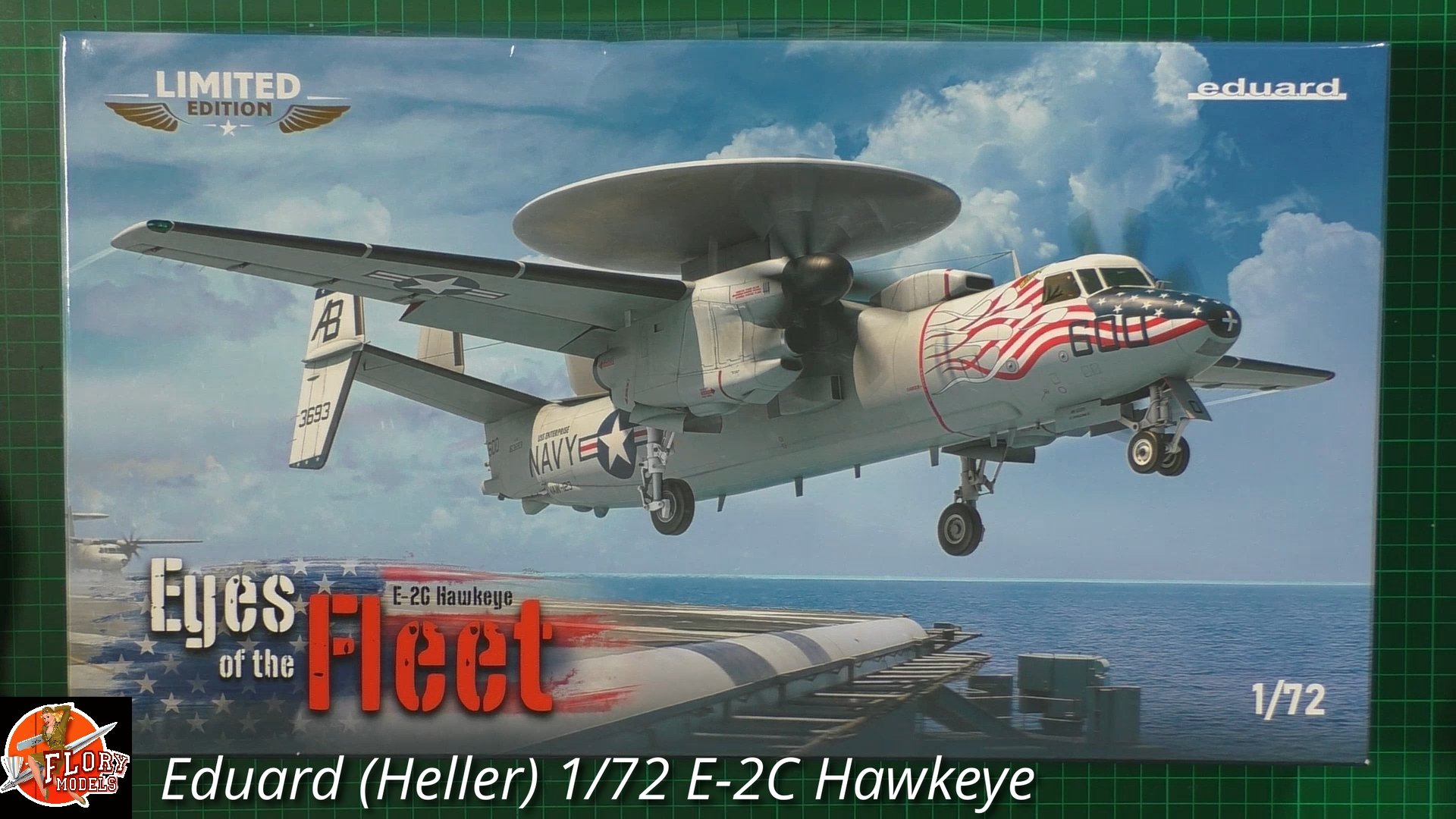 Eduard (Heller) 1/72 E-2C Hawkeye Review — Flory Models